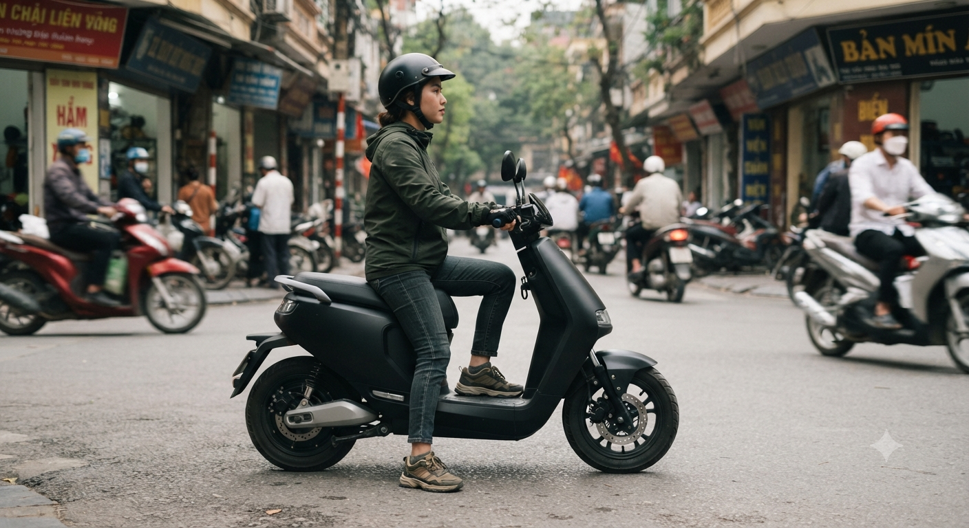 Tầm quan trọng của tư thế chống chân vững vàng khi lái xe