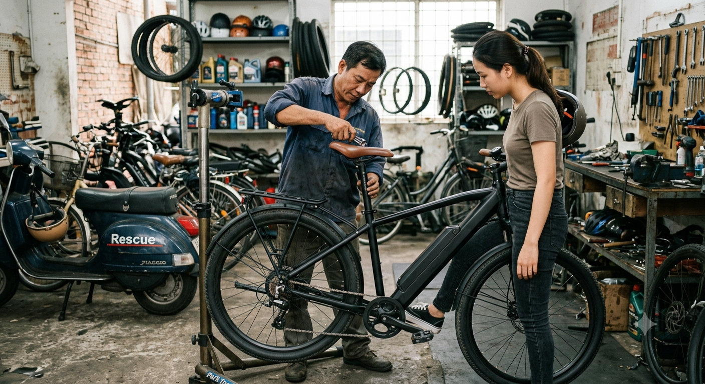 Các yếu tố chi phối khoảng cách từ yên đến mặt đất